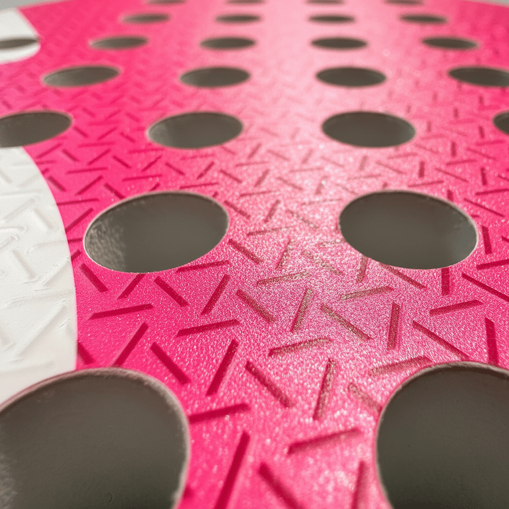 Padelschläger IANONI Super Power – Pink Edition | 3D Carbon & Spin Control - Käfighelden